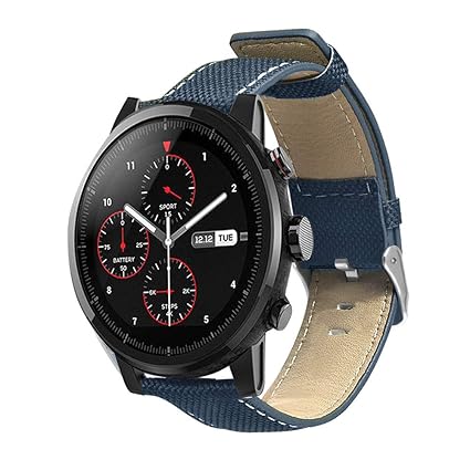 Saisiyiky Nylon Pantalones Correa Pulsera de Reloj ...