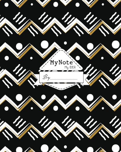 Notebook My Note My Idea 8 X 10 110 Pages Decorative Hand