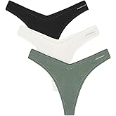 Organic Basics womens Flex Organic Cotton Thong Underwear 3-pack