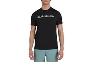 Quiksilver Mens Swimwear Regular Fit UPF 50 Short Sleeve Sun Tee
