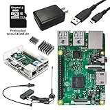Vilros Raspberry Pi Aviation Weather & Traffic Receiver Kit----Includes Raspberry Pi 3 Model B--Mini ADS-B Receiver Set--Micro SD Card Pre-loaded with Stratux Software & More