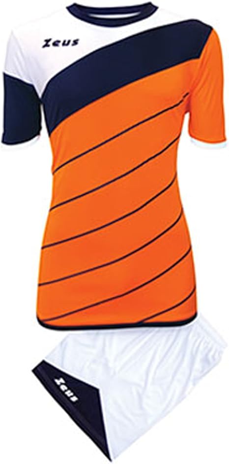 orange and white champion shirt