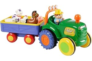 TOYLAND Hamleys - Tractor and Farm Animals, Toy with Music