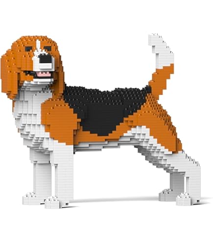 Amazon.com: JEKCA Beagle 01S | Dog Plastic Building Blocks | Age