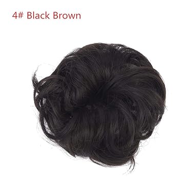 Amazon Com Synthetic Chignons Hair Scrunchies Extensions Hair