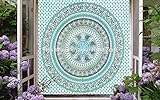 Large Mandala tapestries, Wall Hanging, Hippie Tapestries, Wall Tapestries, Hippy Boho throw, Indian Bedspread