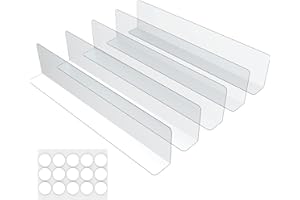 Weekinend Under Couch Blocker,Under Bed Blocker for Pets,Adjustable Clear Toy Blocker for Furniture with Strong Adhesive,Stop Things Going to Under Furniture(5pack 3.2" H 16" L)