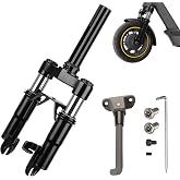 MIMIRACLE Electric Scooter Front Suspension Kit Spring Fork Compatible with Max G30 G30LP Segway Ninebot Electric Scooter Shock Absorption Parts Anti-Vibration Accessories with Foot Stand