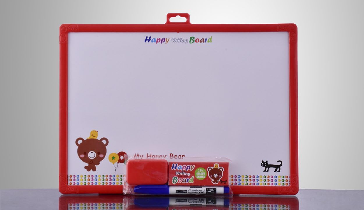 TANMAN Happy Writing Board with Marker and Duster (Assorted)