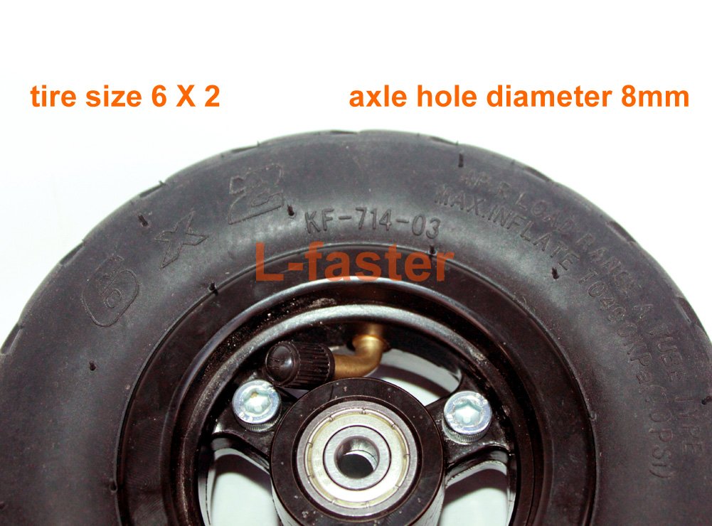 L-faster 6X2 Inflation Tire Wheel Use 6