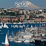 Seattle 2019 12 x 12 Inch Monthly Square Wall Calendar, USA United States of America Washington Paci by 