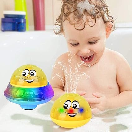 light up sprinkler bath toy