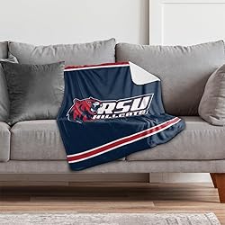 Rogers State University Primary Logo Stripes Sherpa