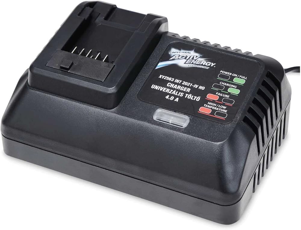 Activ Energy Universal Battery Charger 20V/40V with UK Plug