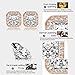 Cubic Zirconia Earrings Studs, Gold Studs Earrings for Women S925 Sterling Silver Square Cz Stud Earrings