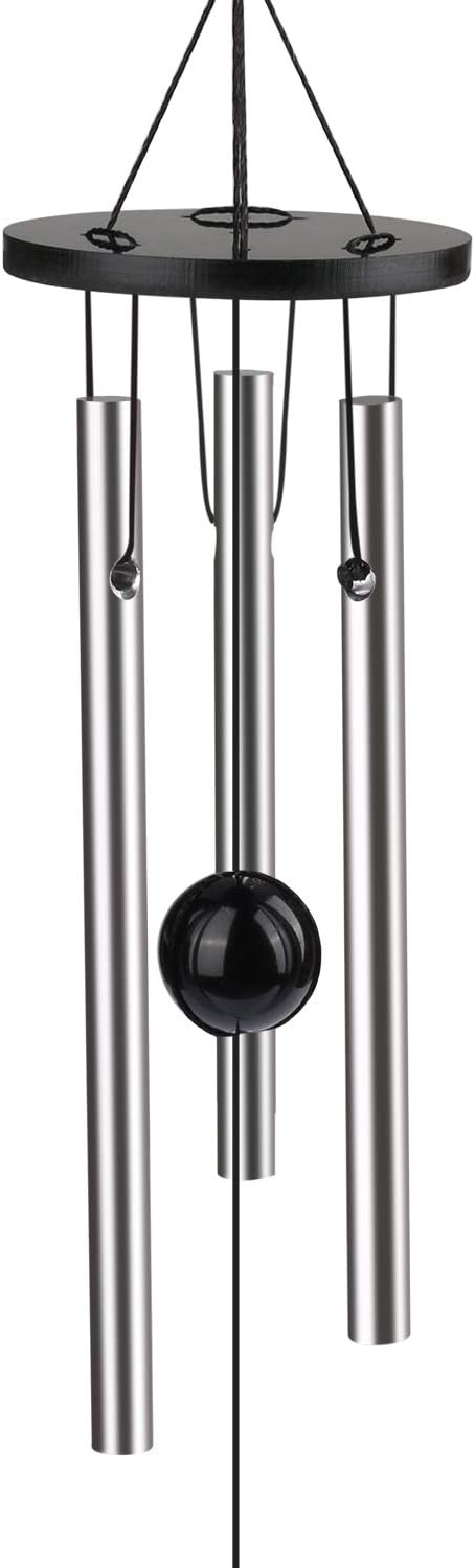 Coulky Owl Wind Chimes Cute Owl Tag & Beautiful Striker Ball Smoothing Melodic Tones Minimalism Chimes for Patio Porch Garden Backyard : Garden & Outdoor