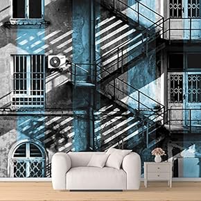 Wall Murals for Bedroom Classic and Modern Collage Design Removable Wallpaper Peel and Stick Wall Stickers - 66x96 inches