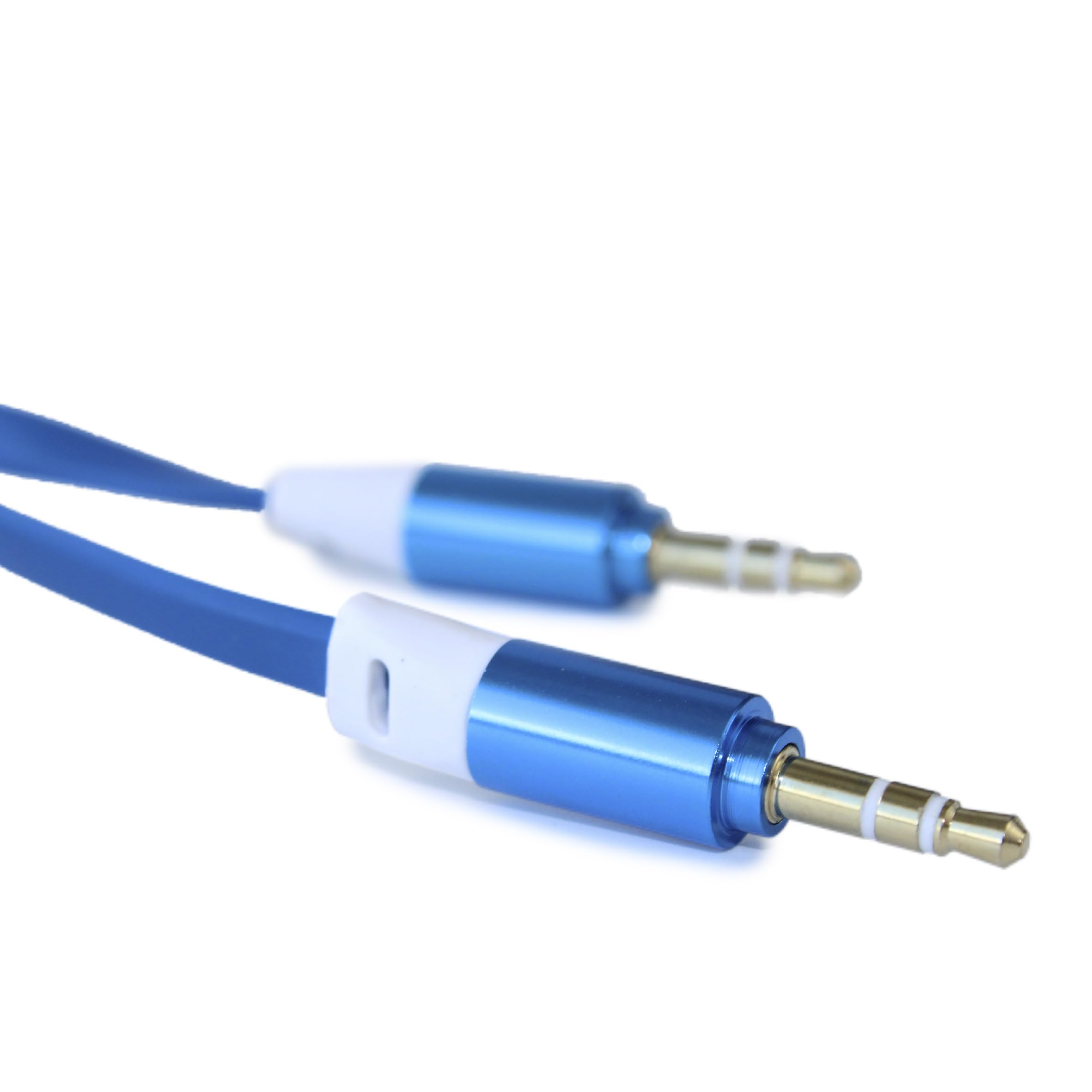 APM 418023 Cable Jack 3.5 mm Flat Blue 2 m