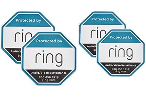 Ring Window Security Stickers