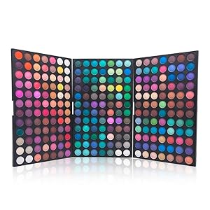 Pure Vie® Professional 252 Colors EyeShadow Palette Makeup Contouring Kit - Ideal for Professional as well as Personal Use