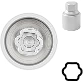JEUCLEL 059 Wheel Locking Nut Key Socket for BMW, Socket OD 29mm - ID 25mm | Wheel Lock Nut Socket Adapter, Anti-Theft Lug Nut Removal Tool, Anti-Theft Screw Remover, Repair Tool, Tyre Fitting, garage