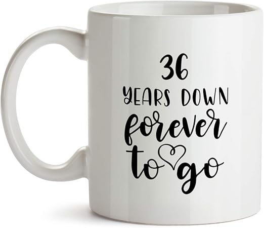 36th wedding anniversary gift for husband