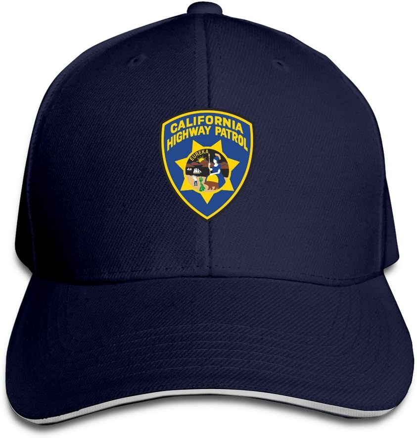 CALIFORNIA HIGHWAY PATROL Adjustable Unisex Fitted Hat Cap