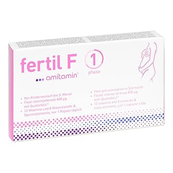 AMITAMIN fertil F phase 1 Kapseln 30 Stück