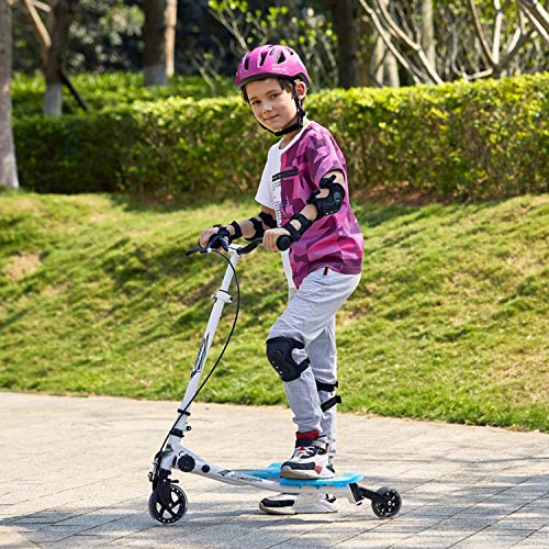 Y Flicker Scooter for Kids Ages 58 3Level Adjustable Height Fliker
