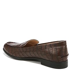 LifeStride Womens Margot Loafer, Brown Croc, 8 US