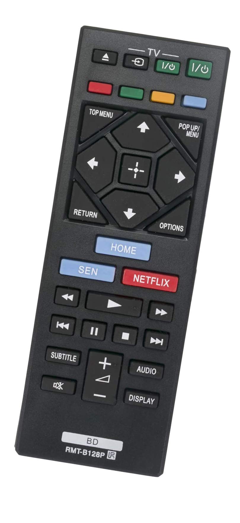 ALLIMITY RMT-B128P Remote Control Replacement for Sony Blu-Ray Player BDP-S1200 BDPS3200 BDPS4200 BDPS5200 BDPS6200 BDPS7200 BDPS1200 BDP-S3200 BDP-S4200 BDP-S5200 BDP-S6200 BDP-S7200