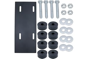 BEIJRDDBEST 212Cc Engine Mount Plate Kit with Bolts Compatible with Harbor Freight Predator Engine 212cc 6.5HP