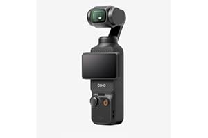 DJI Osmo Pocket 3 4K Action Camcorder with 1-Inch CMOS, 3-Axis Gimbal Stabilization, ActiveTrack 6.0