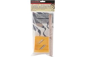 GENERAL'S General Pencil Flat Point Sharpener,Black