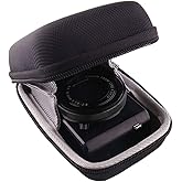 WERJIA Hard EVA Travel Case for PANASONIC LUMIX ZS99/ZS100/LUMIX ZS200/LX10/DC-ZS70/ZS60/ZS80 Digital Camera (Black)