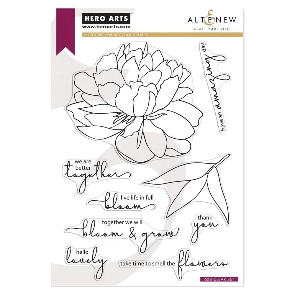 HERO ARTS HA + ALTENEW Bloom Grow, One Size