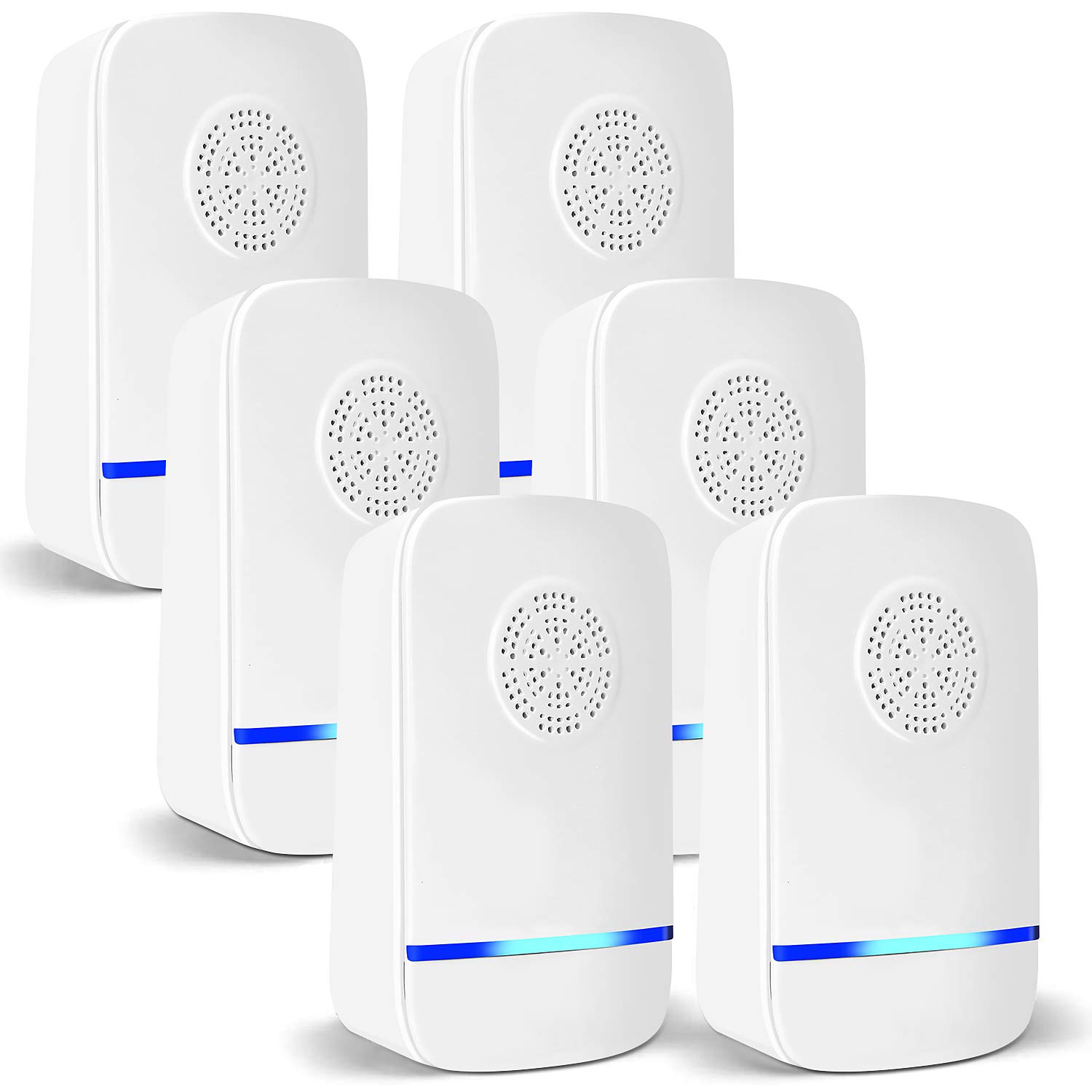 Buy 6 Packs Ultrasonic Pest Repeller, 2020 Upgraded, Indoor Electronic