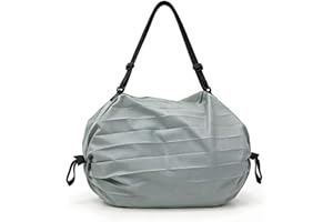 112g Lightweight Foldable Reusable Grocery Bag, 72cm Large Capacity Tear-Resistant Nylon Shopping Bag