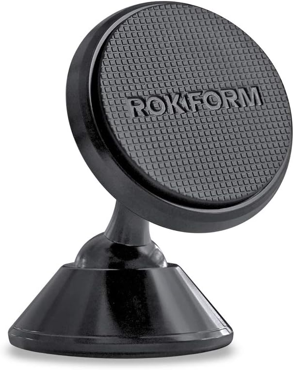 Rokform, Universal Adjustable Magnetic Car Mount, 360 Degree Swivel with 3M VHB Tape, Cell Phone Holder