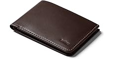 Bellroy Low Wallet, slim leather wallet (Max. 12 cards and flat bills) Java