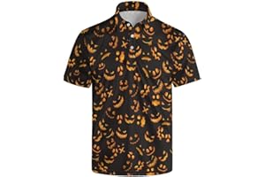 QAVHIGK Men's Funny Golf Shirts Hawaiian Polo Shirts 80S Flashes Polo Shirts Funny Hawaiian Beach Summer Golf Polo Shirts