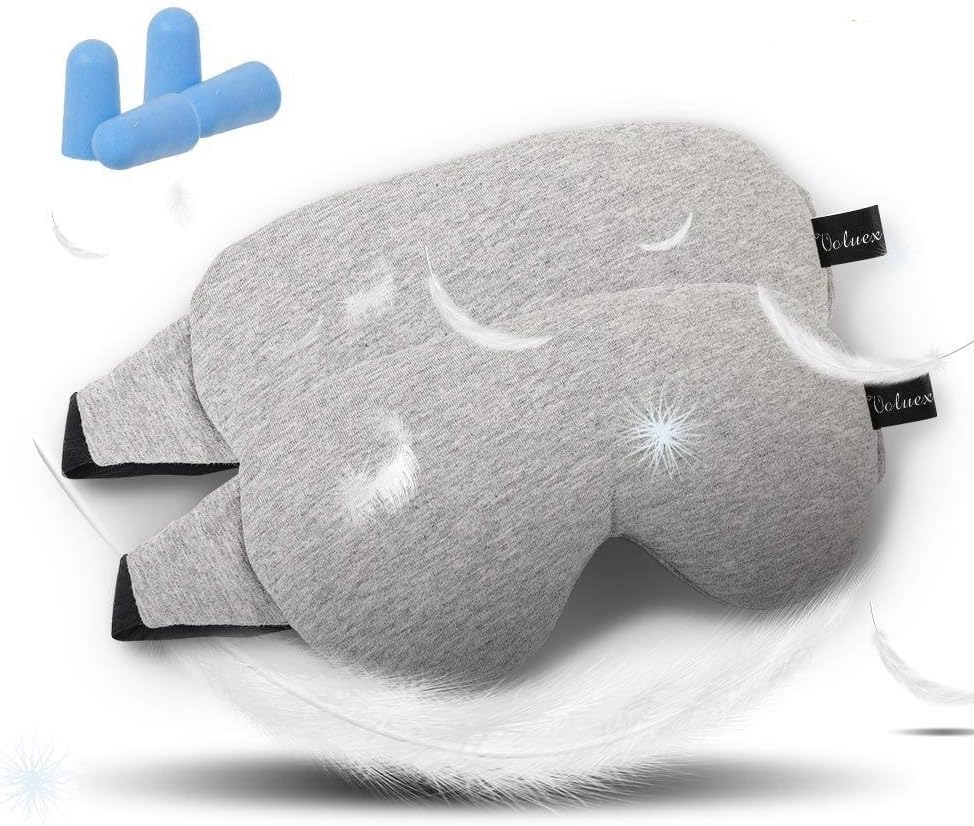 Voluex Sleep Eye MaskUltra Soft Comfortable Sleeping Mask for for Home