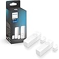 Philips Hue Secure Smart Contact Sensor, White - 2 Pack - Made for Indoor Doors and Windows - Requires Hue Bridge - Works with The Hue App