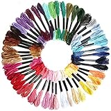 Premium Rainbow Color Embroidery Floss - Cross