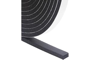 DGSL Foam Insulation Tape, 1/2In x 1/4In x 10ft Weather Stripping Door Seal Strip for Doors and Windows,Sliding Door, Soundpr