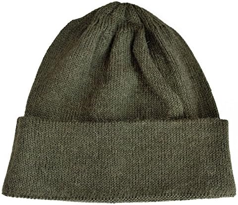 ARGUA The Alpaca Collection, 100% Alpaca Wool Cap Beanie Hat Forest Green One Size