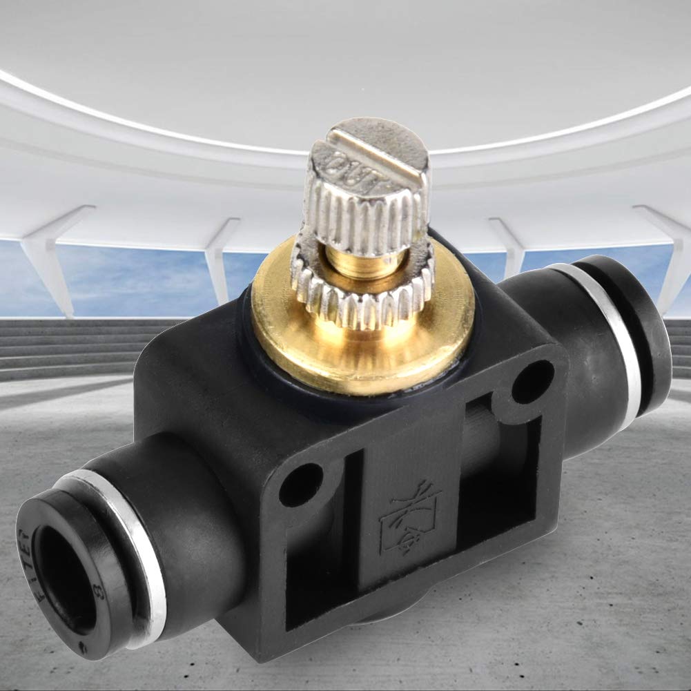 Tube Fittings Pneumatic Fitting Air Flow Control Valve inLine Speed