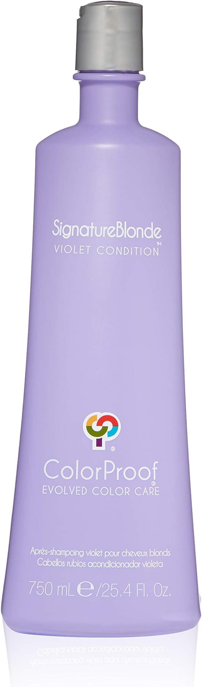 ColorProof SignatureBlonde Violet Conditioner - Purple Conditioner for Blonde, Cuts Brass - Color-Safe, Vegan, Sulfate/ Salt-Free - Professional