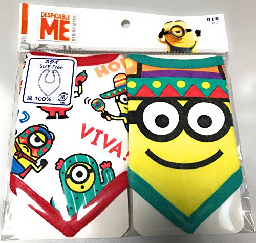 Mua ミニオン スタイ ビブ 2枚セット Usj 公式 メキシカン Minion Fiesta Tren Amazon Nhật Chinh Hang Fado