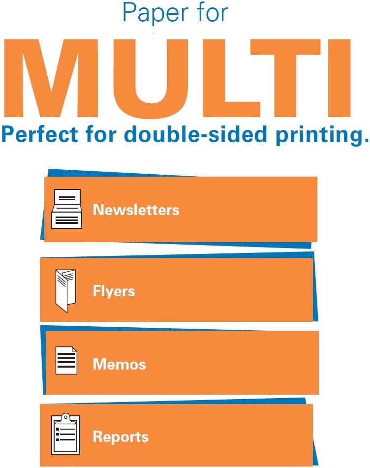 Hammermill Fore Multi-Purpose 20lb Copy Paper, 11 x 17, 1 Ream, 500 Sheets, Made in USA, Sustainably Sourced From American Family Tree Farms, 96 Bright, Acid Free, Economical Printer Paper, 103192R : Office Products